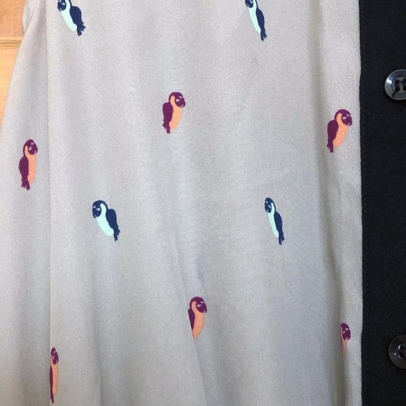 Gray Parrot Romper - Picture 4 of 4